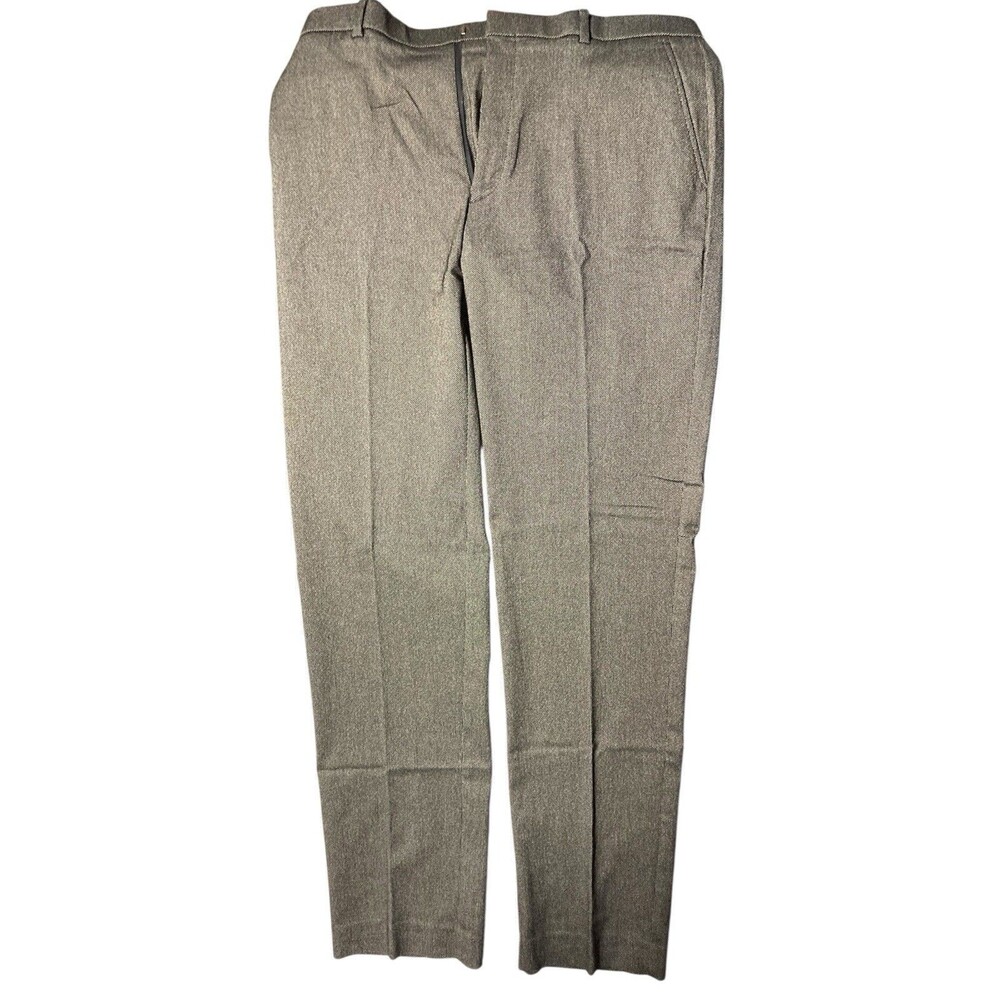 Tommy Hilfiger Men's Modern-Fit THFlex Stretch Knit Dress Pants 34X 34Black/ Wht